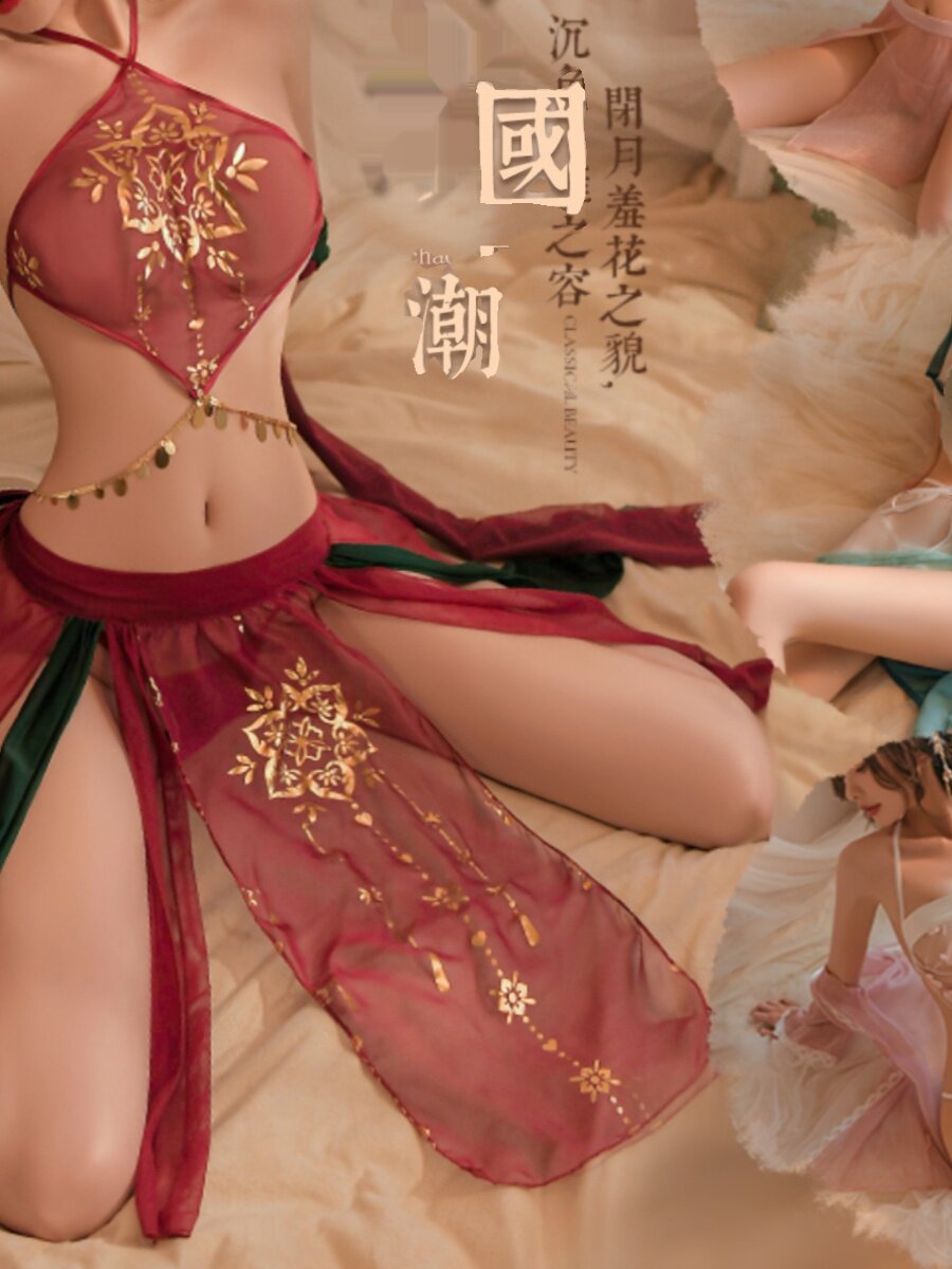 汉服睡衣套装国潮古风古装内衣春日宋制女异域风情敦煌风cosplay