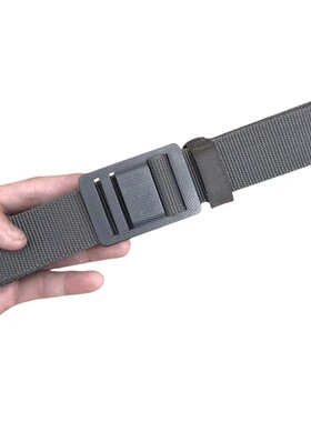 3543厂绿色编织内腰带男工装尼龙帆布裤带耐用耐磨合金扣头腰封