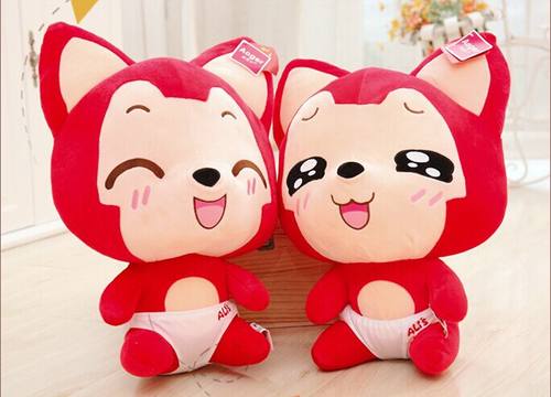 阿狸公仔抱枕生日礼物毛绒玩具