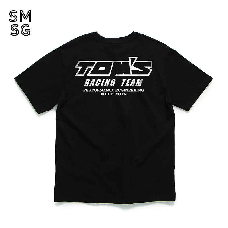 jdm文化TOM'S赛车赞助商短袖男