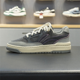 舒适回弹休闲鞋 李宁新秀Rookie 新款 2025冬季 ABCV031 2运动板鞋