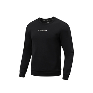 李宁2026春季 男子健身系列立体裁剪针织无帽上衣AWDW059