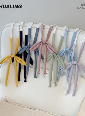 花铃太太日系免打领绳仿真丝可爱少女软妹学生飘带领花jk制服配饰