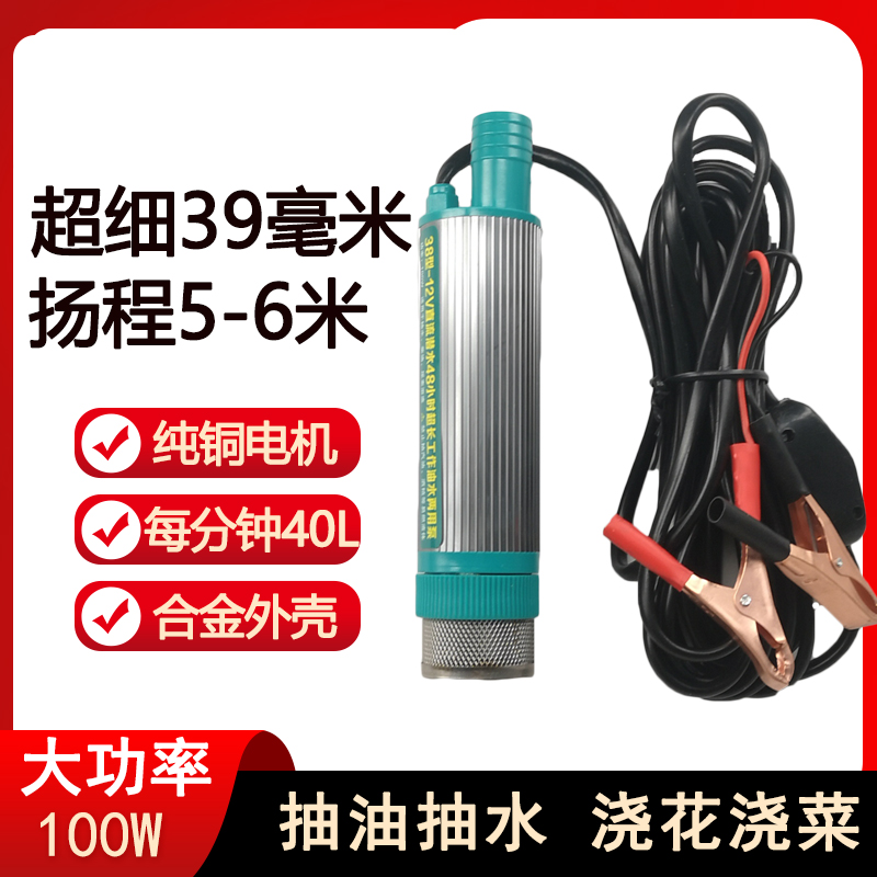12v24v220v抽油泵烨朔合金电动