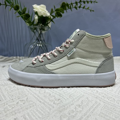 Vans The Lizzie清新甜酷百搭男女同款高帮帆布鞋子VN0A4BX1BHA