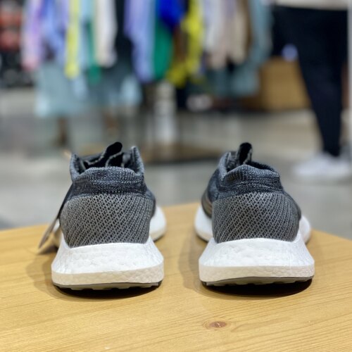 Adidas/阿迪达斯情侣鞋Pb夏季透气舒适耐磨减震回弹跑步鞋AH2319