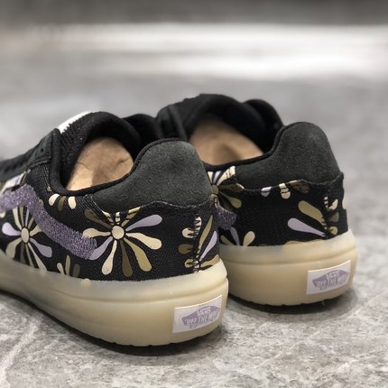 vans时尚花卉印花男女同款低帮透气休闲专业滑板鞋VN0A5DY7B2O