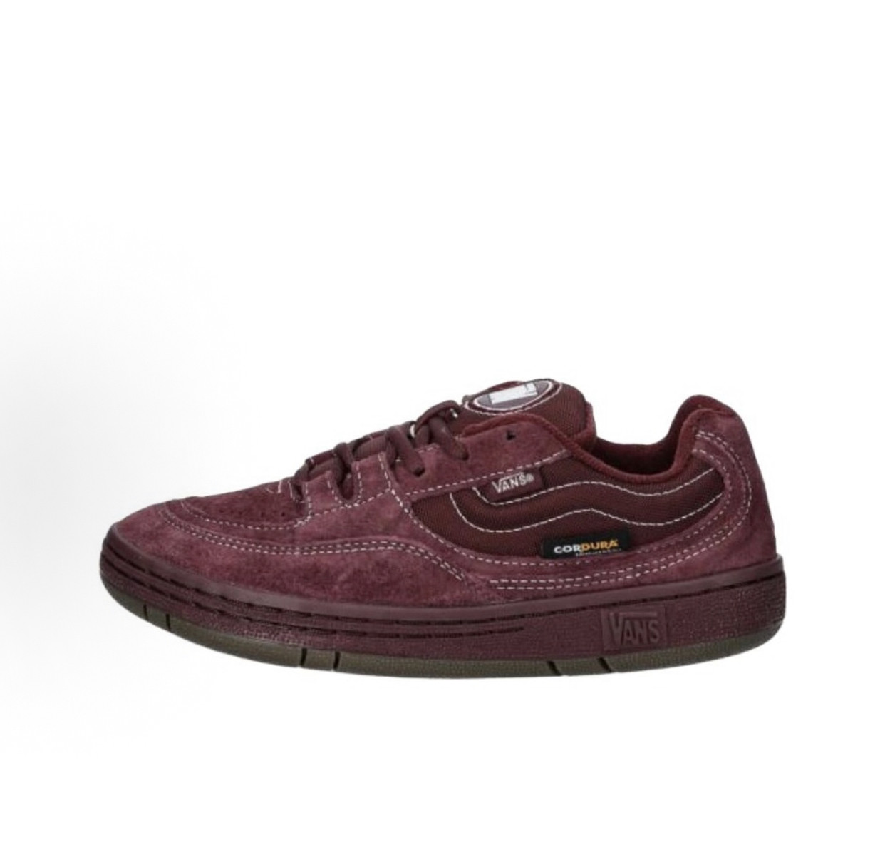 vans 春秋丽酒红色新款百搭舒适男女同款休闲面包鞋VN000CTNPRT