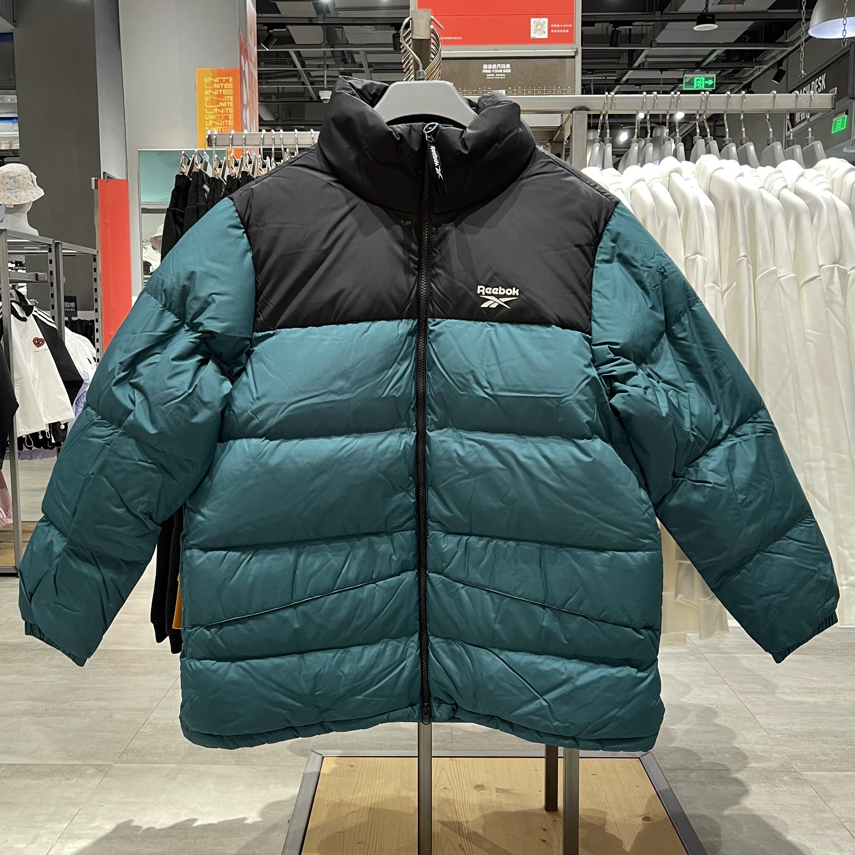 运动休闲羽绒服Reebok/锐步