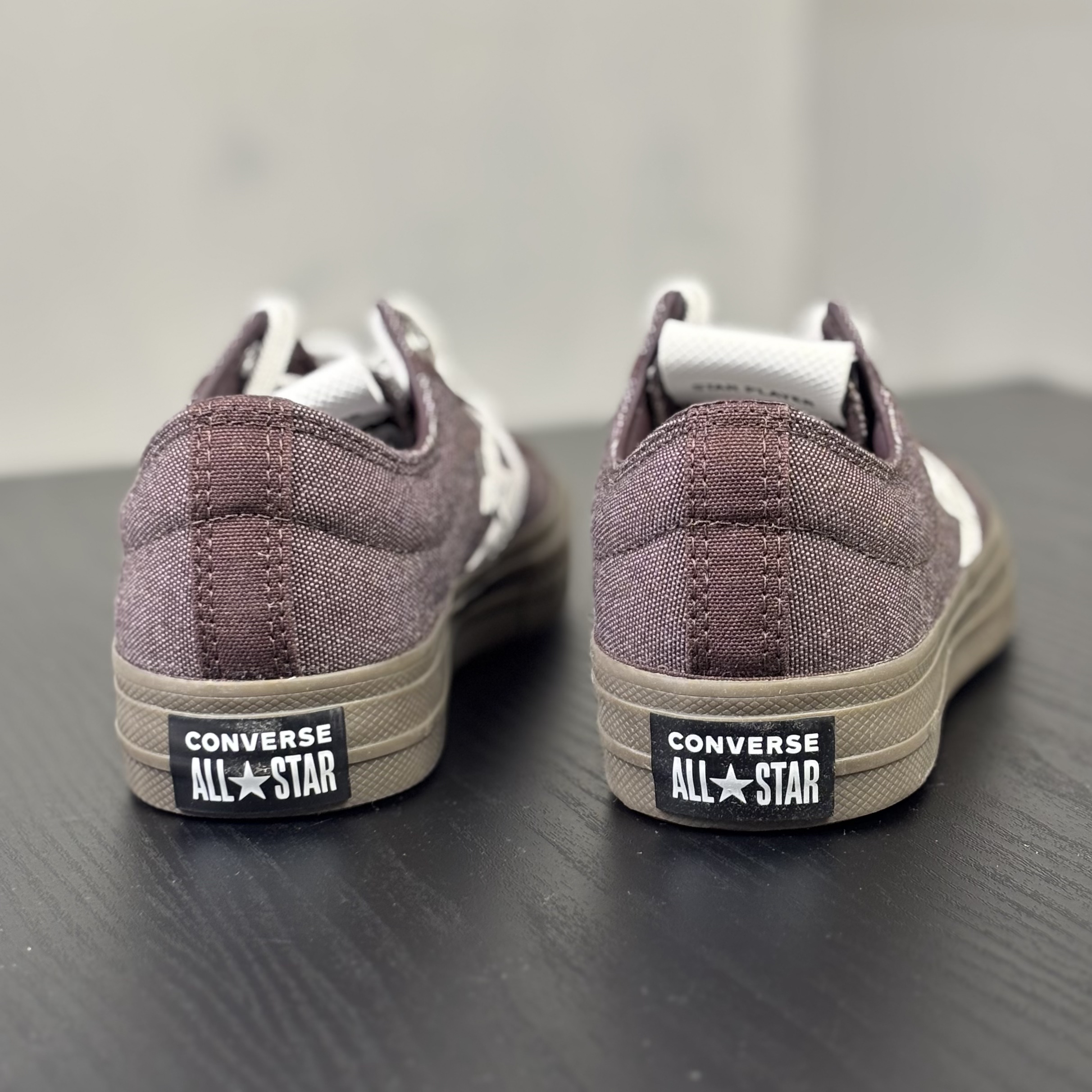 匡威新款星箭男女情侣款低帮透气酒红运动休闲帆布鞋A12713C N仓