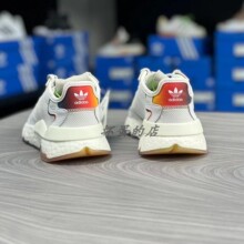 Adidas/阿迪达斯三叶草女鞋爆米花BOOST健身跑步运动休闲鞋FV4544