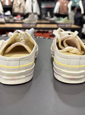 匡威夏款1970s米白撞色低帮一脚蹬户外帆布拖鞋休闲鞋A10076C N仓