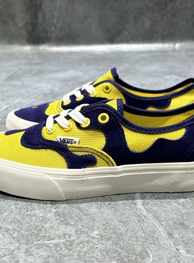 Vans Automatic男女同款鸳鸯拼接休闲舒适低帮板鞋子VN0005WQBLU