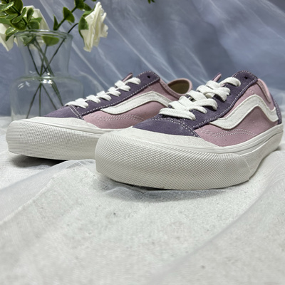 Vans Style 36 Vr3软木塞粉紫双色男女同款低帮板鞋VN0A4BX9LVN