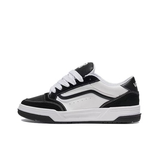 Vans帅气百搭黑白配色休闲轻便透气低帮皮质面包鞋 VN000D26Y28