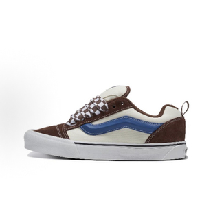 vans 春秋季棕色新款百搭舒适男女同款休闲面包板鞋子VN0009QCDMV