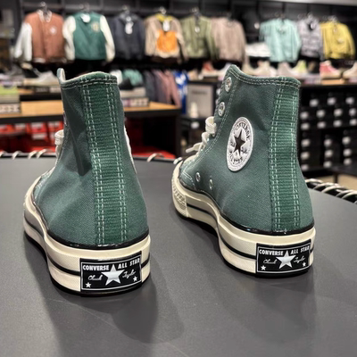 匡威1970S复古经典款纯色青色男女休闲高帮百搭帆布鞋A06521C N仓