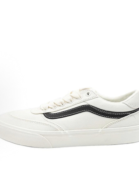 vans 春秋季白色新款百搭舒适男女同款休闲帆布板鞋子VN000D7QY7U
