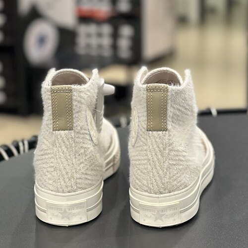 匡威女秋冬经典毛绒面休闲