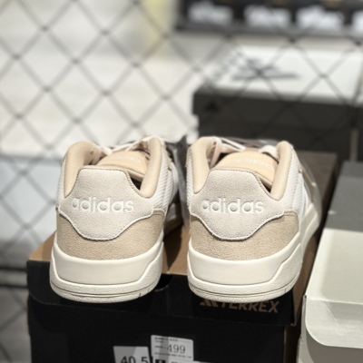 Adidas/阿迪达斯NTRAP男女情侣款复古百搭低帮运动休闲板鞋JR8323