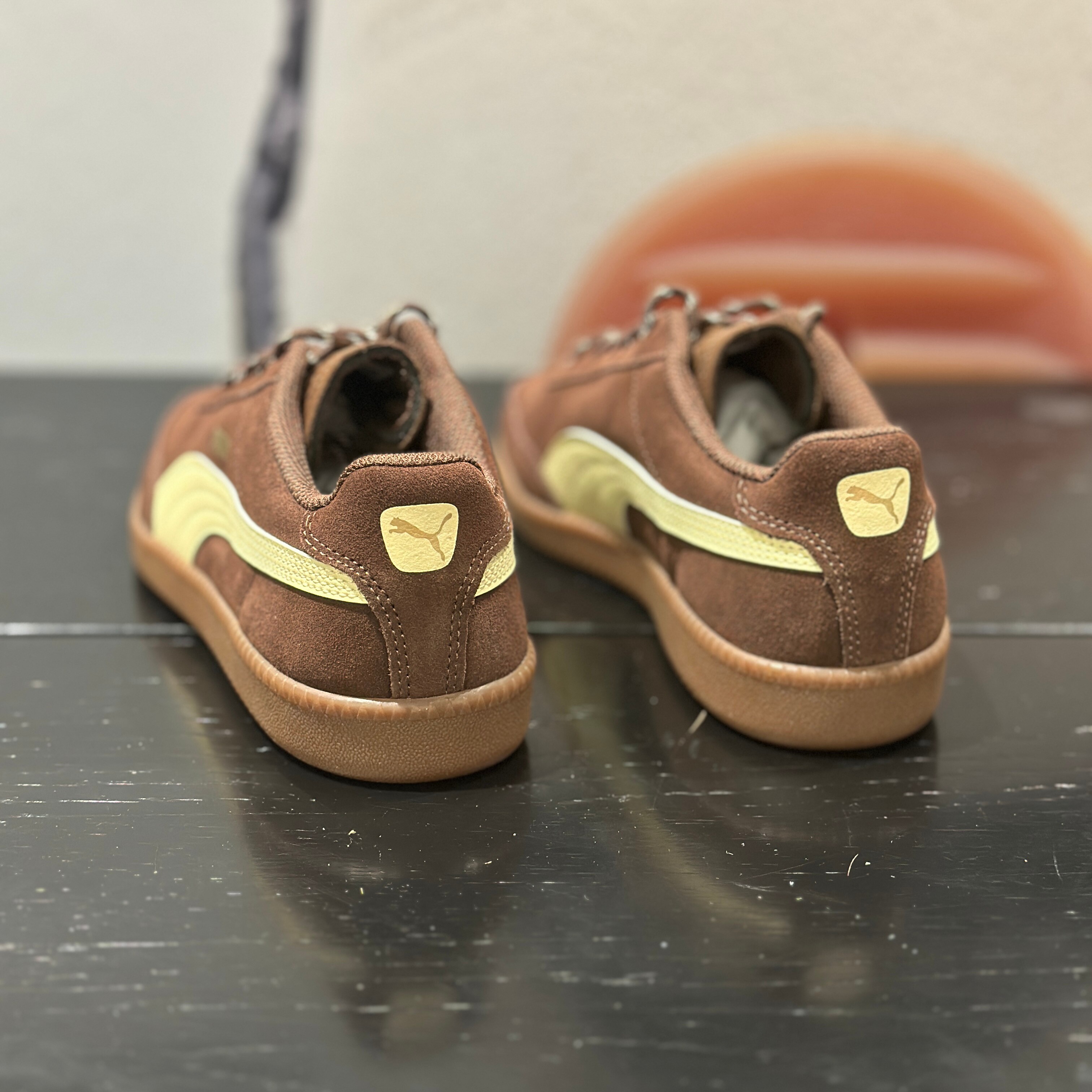 Puma/彪马男女翻毛皮经典百搭T字头薄底德训鞋休闲运动板鞋406756