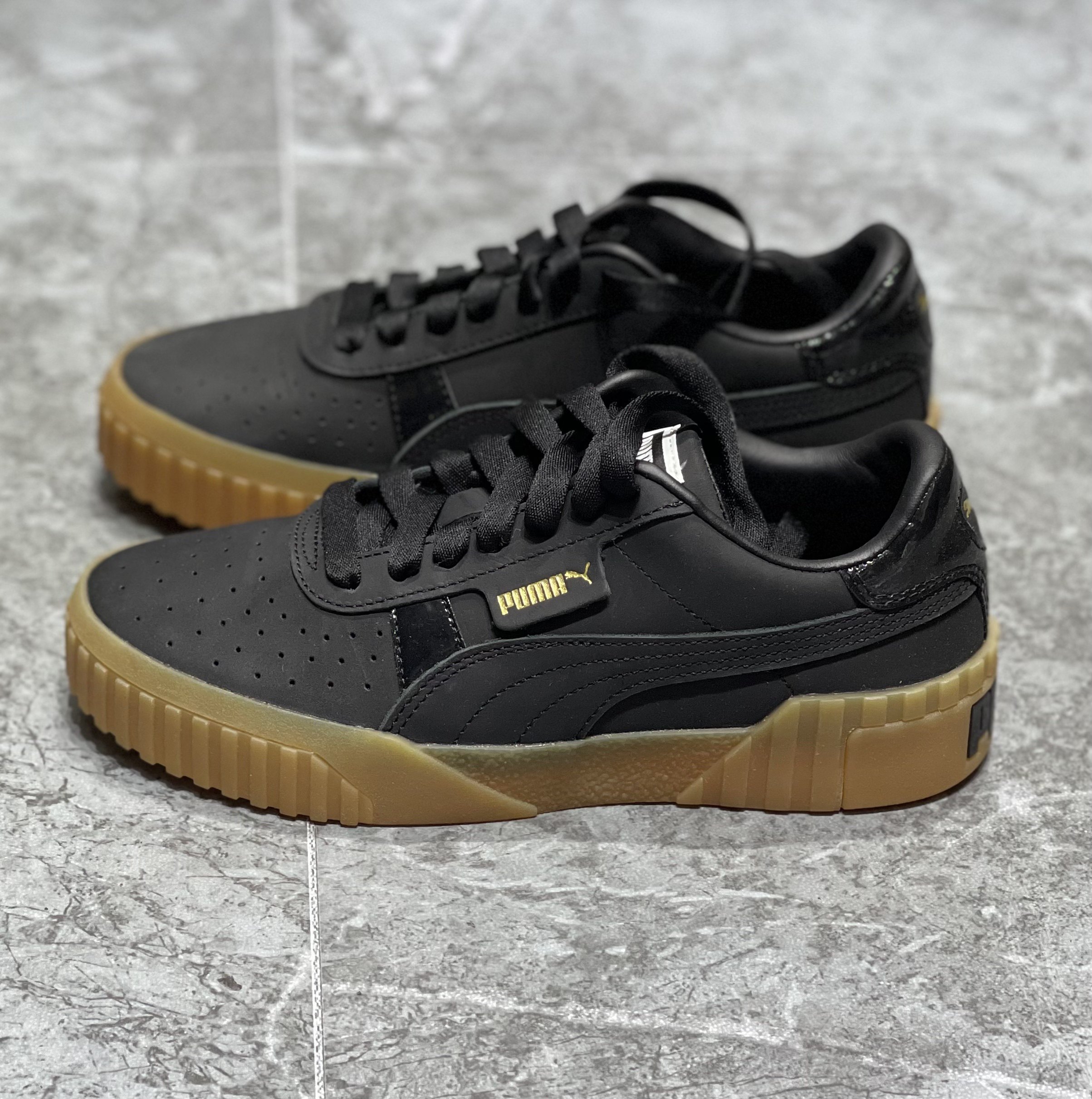 PUMA/彪马男女同款情侣皮质系带金标复古生胶底休闲鞋369161-03,运动鞋new,板鞋,淘宝优惠券,粉丝福利购,淘宝优惠卷