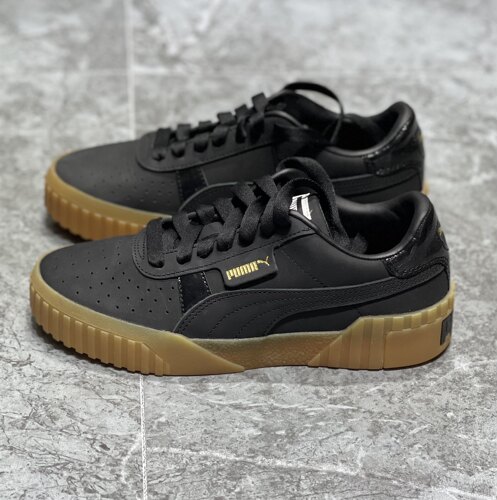 PUMA/彪马男女同款情侣皮质系带金标复古生胶底休闲鞋369161-03
