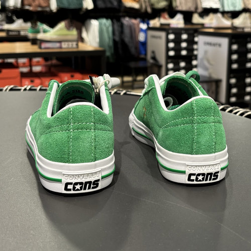 匡威坏蛋的店 One Star系列低帮休闲板鞋男女同款绿色A06645C N仓