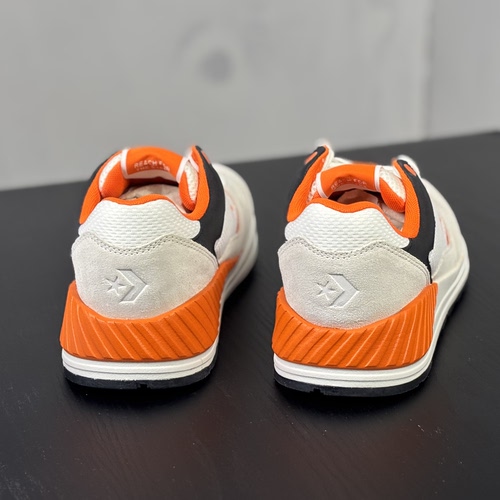 Converse WAVE TRAINER OX舒适休闲鞋 男女同款白橙色A12835C N仓