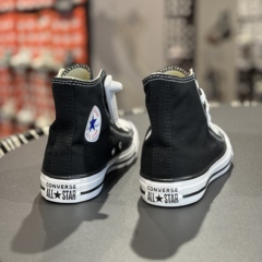 匡威Converse经典男女情侣休闲运动复古百搭黑白高帮帆布鞋101010