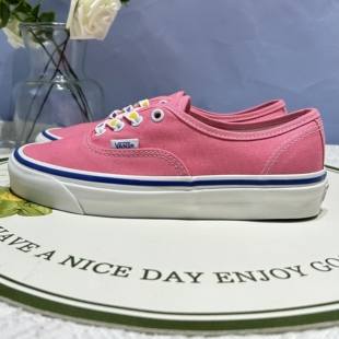 Vans Authentic安纳海姆可爱爱心蜜桃粉男女同款板鞋VN0A38ENWO7