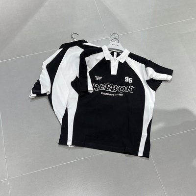 坏蛋的店锐步/Reebok 新款纯棉健身休闲运动Polo衫24SRM423UGH0