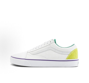 vans 春秋季白色经典os百搭舒适男女同款休闲皮面板鞋VN000CP5133