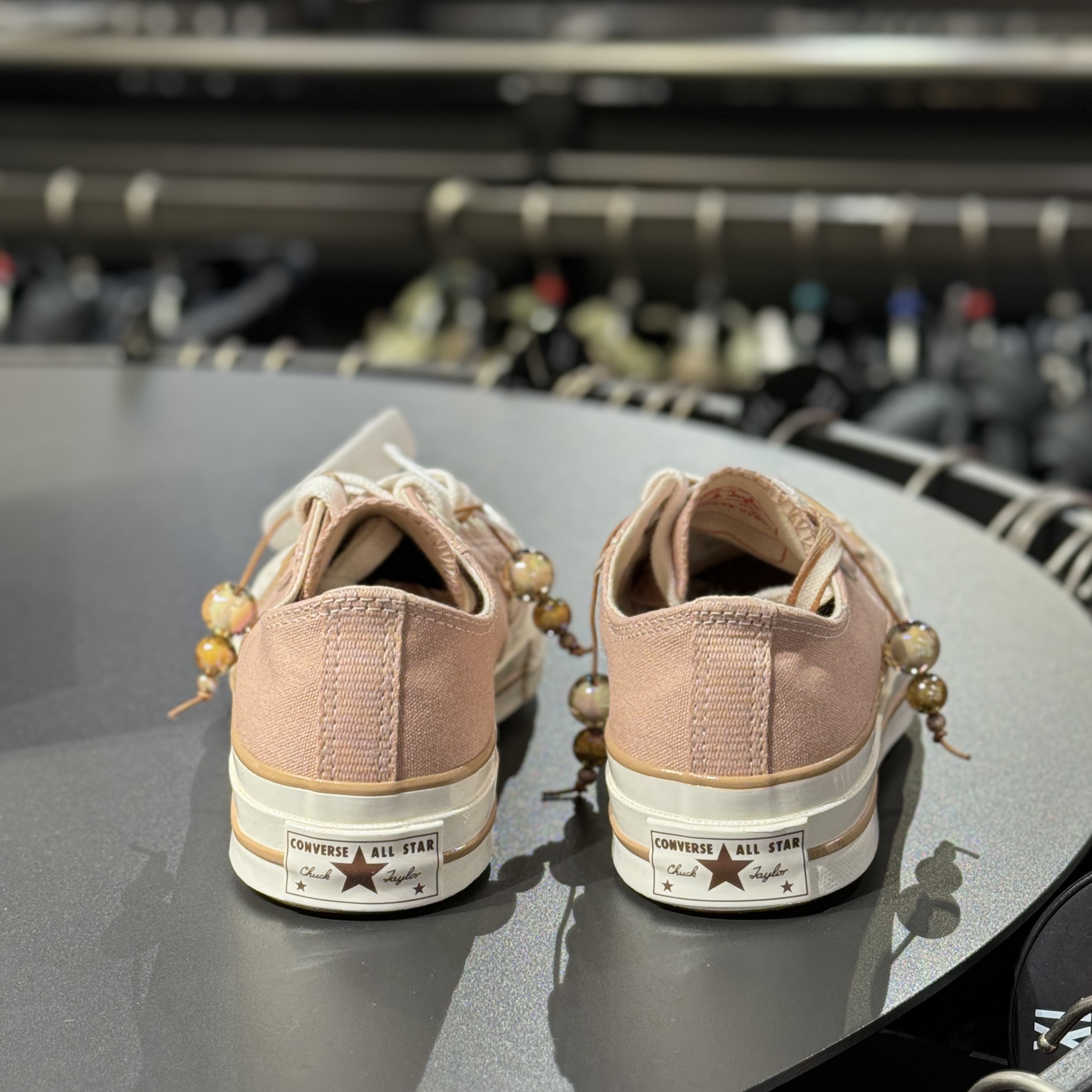 匡威CONVERSE新款女子1970S波浪咖啡低帮休闲运动帆布板鞋A11618C