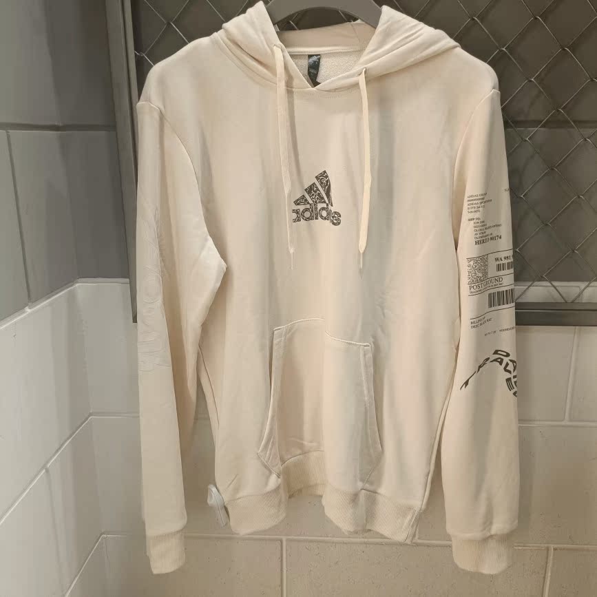 Adidas/阿迪达斯经典简约休闲男子运动训练连帽套头卫衣  H46776