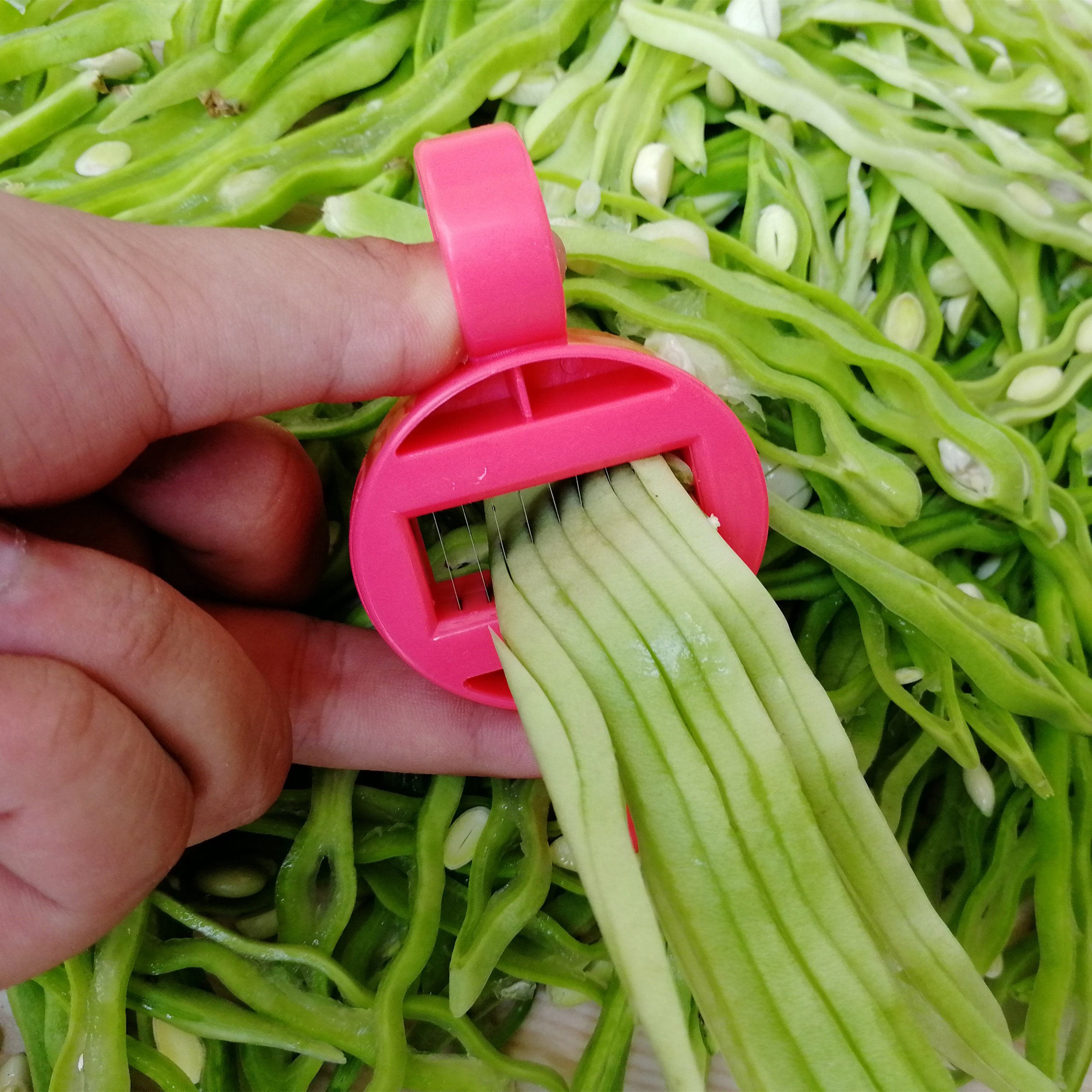 兰妹子家用包邮豆角切丝器图片