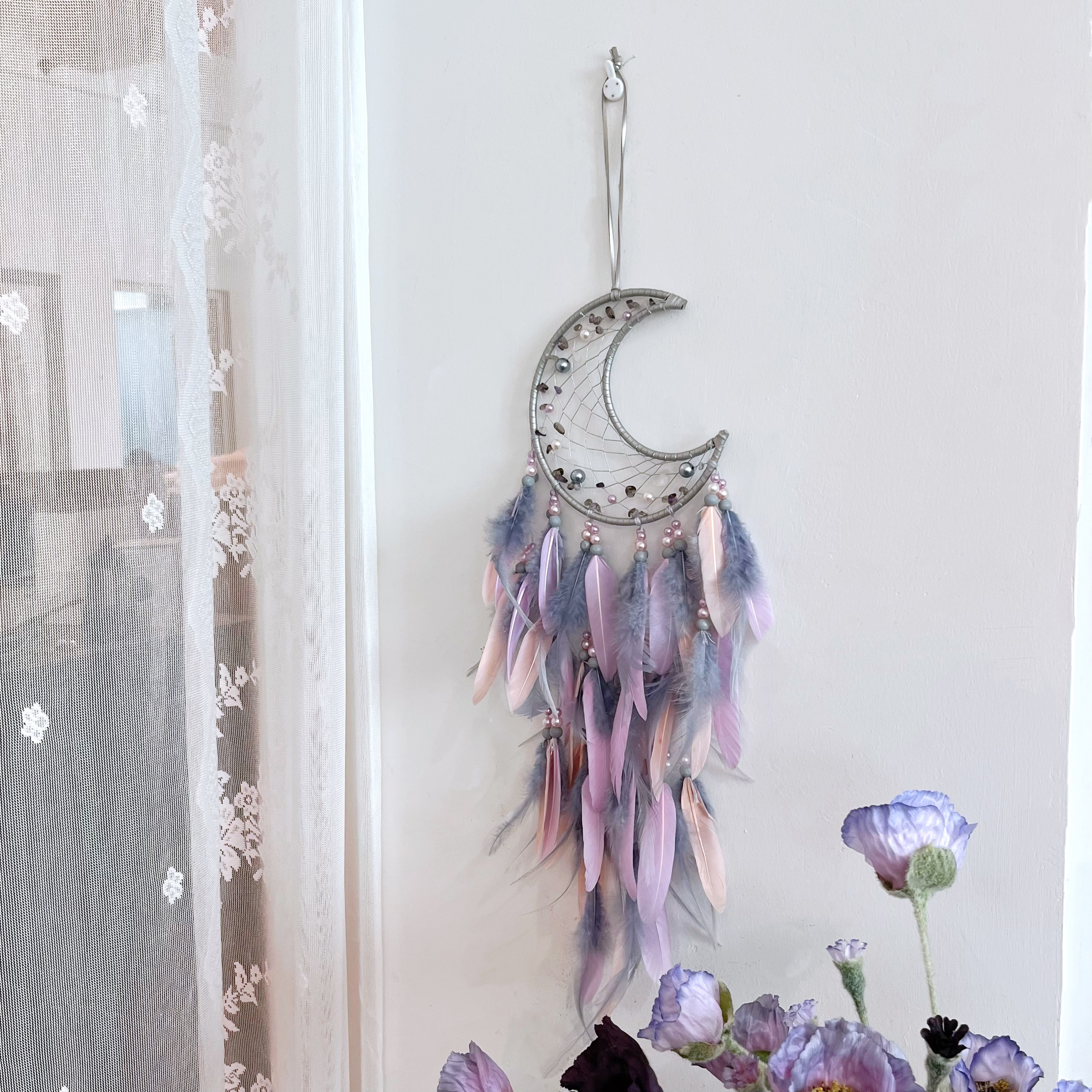 月亮梦幻捕梦网  15*60cm