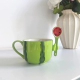 Арбуз фруктовый кубок Creative Ceramic Cup мужчина и женщины Студенты милый напиток водяной чашка домашнее кофейное молоко чашка