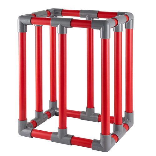 周转箱架子过滤箱支架过滤器底座鱼缸鱼池鱼盆过滤支撑架红色