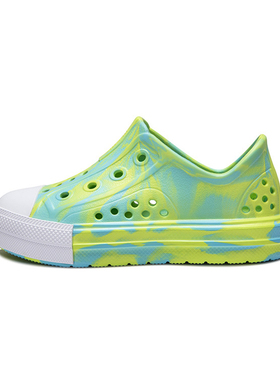 converse匡威儿童鞋百搭夏季新款婴童宝宝洞洞鞋户外凉鞋A07421C