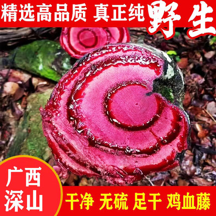 正品鸡血藤中药材原藤广西新鲜干货一斤大片野生泡茶泡酒煲汤泡脚
