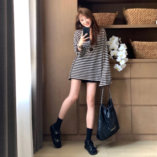 轻薄罩衫 FAN T恤 亚麻莱赛尔松弛感休闲圆领长袖 慵懒防晒衫