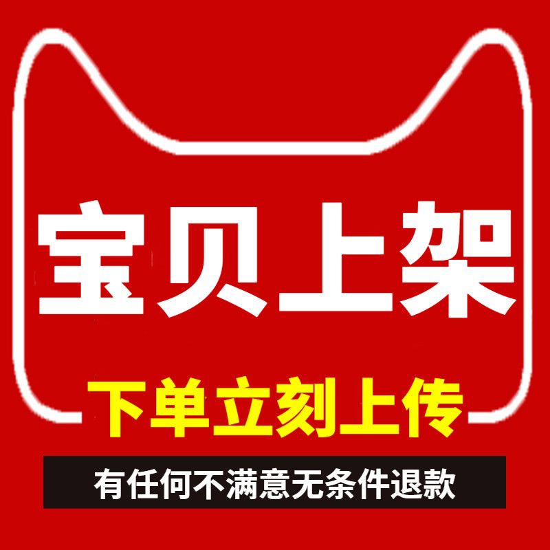 淘宝天猫店铺宝贝代上传商品详情商务服务