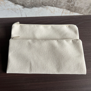 空白手绘diy帆布笔袋学生扎染文具袋收纳袋订制logo培训班小礼品