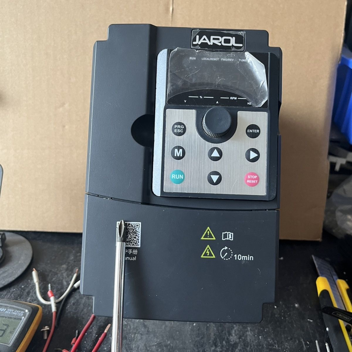 佳乐变频器JAC300-1R5GB-4-5013 1.5KW 380V二手拆机件 功能包好