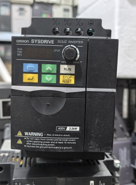 二手欧姆龙变频器3G3JZ-A4022 2.2KW 380V原装无修 功能包好