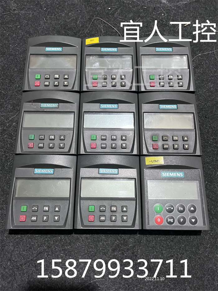 西门子MM430变频器操作面板6SE6400-0BE00-0AA0键盘 显示器 议价
