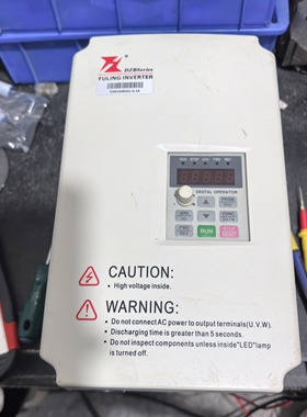 二手富凌变频器DZB300B002.2L4A 2.2KW/380V原装无修功能包好