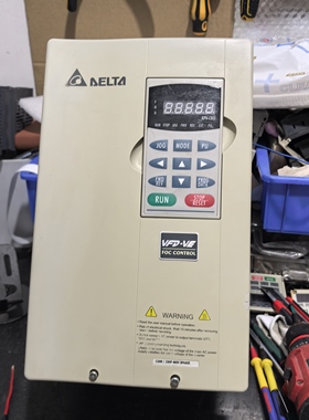 二手台达变频器VFD110V43B-2 11KW 15HP 380V三相 原装正品VFD-VE