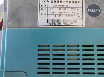 拆机欧瑞变频器 F2000-P0015T3B/1.5KW380V现货 成色好测试完好